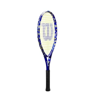 Wilson Kinder-Tennisschläger Minions 3.0 25in (9-12 Jahre) blau - besaitet -